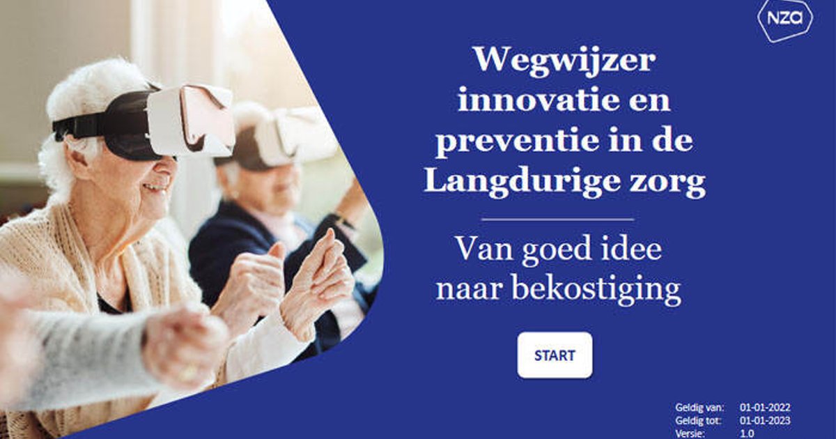 Handig Overzicht Over Bekostiging Innovatie En Preventie In De ...